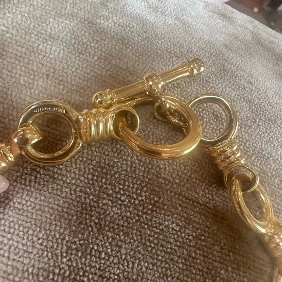 Ben-Amun Gold Chain Necklace Classic Statement Piece - Picture 9 of 10